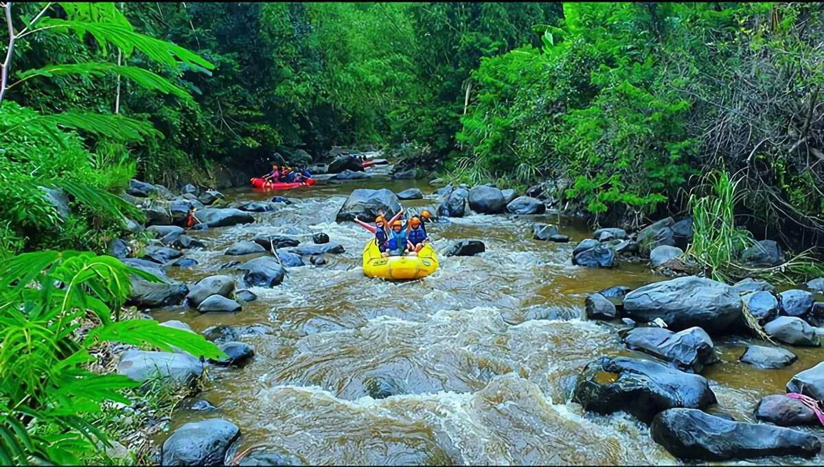 Kaliwatu Rafting adalah pelopor wisata arung jeram di Batu yang menawarkan pengalaman rafting seru di Sungai Brantas