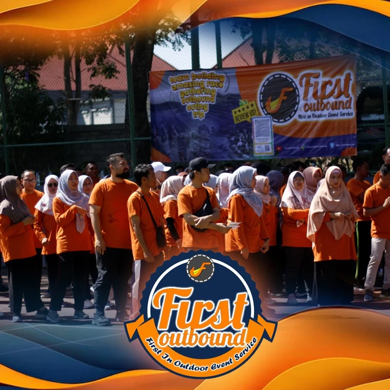 Keseruan kegiatan gathering di banyuwnagi
